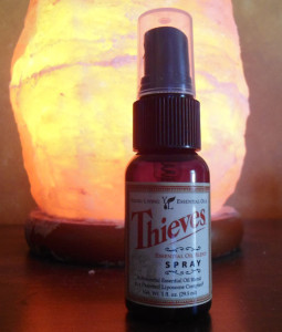 How to use Young Living Thieves Spray to kill bacteria | Tangerine Drops