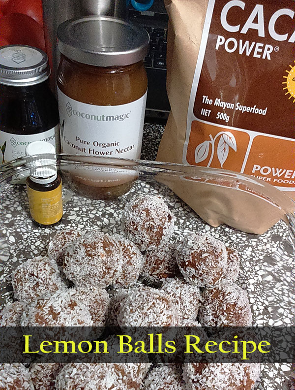 Lemon Balls Recipe - Tangerine Drops