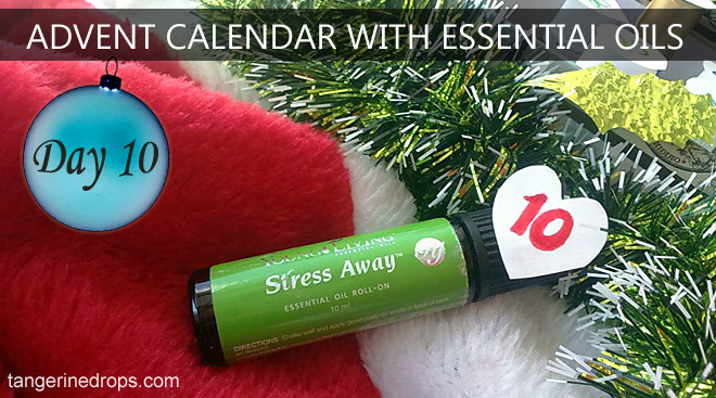 Tangerine Drops Advent Calendar Essential Oils Day 10