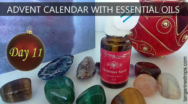 Tangerine Drops Advent Calendar Essential Oils Day 11