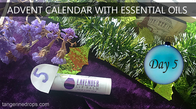 Tangerine Drops Advent Calendar Essential Oils Day 5