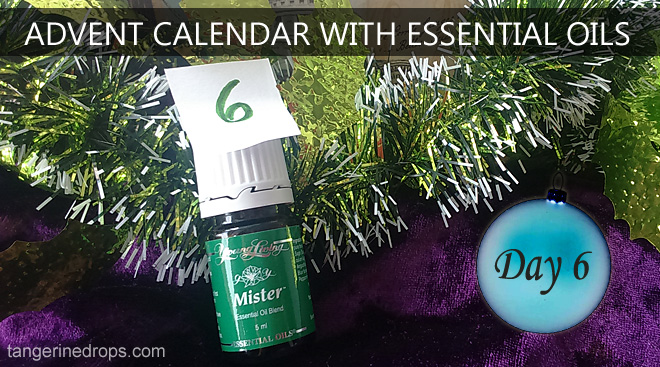 Tangerine Drops Advent Calendar Essential Oils Day 6